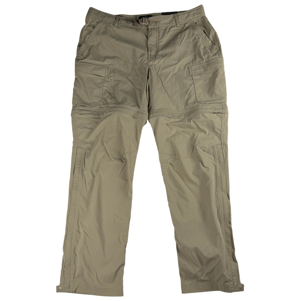 REI Women's Convertible Hiking Outdoor Relaxed Fit Pants Beige 12P - Picture 5 of 11